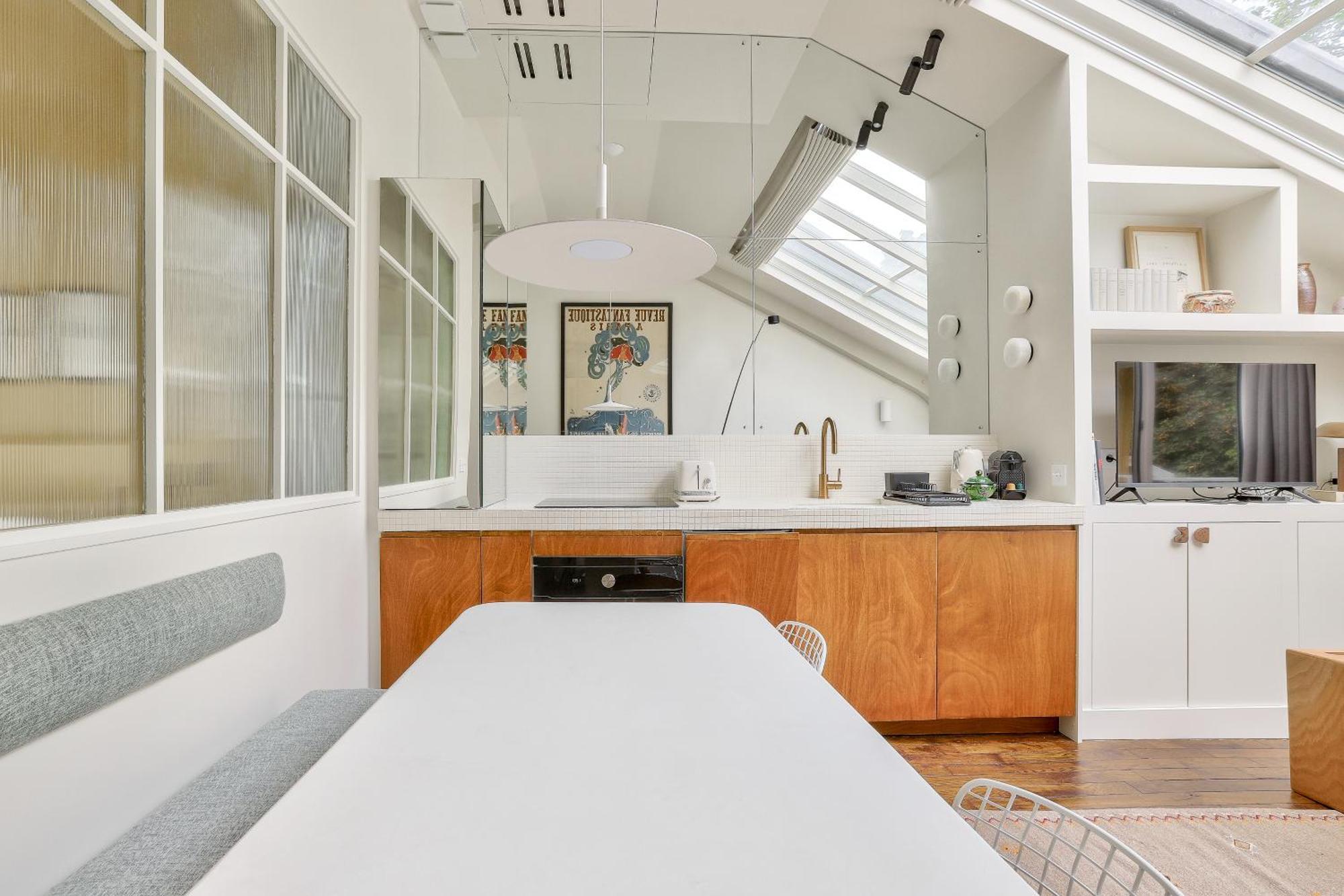 Ferienwohnung Beautiful Loft - Montmartre Paris Exterior foto